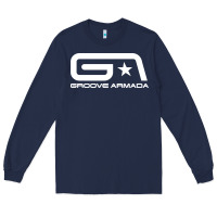 Navy groove armada Long Sleeve Tee - linhVisuals