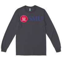 Smoke The southern methodist university Long Sleeve Tee - linhVisuals