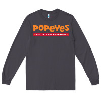 Smoke popeyes louisiana kitchen Long Sleeve Tee - linhVisuals