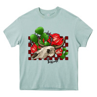 Arona bullskull rose and cactus olivia Heavy Core Tee - OliviaCreatesArt