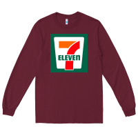 Burgundy eleven Long Sleeve Tee - linhVisuals
