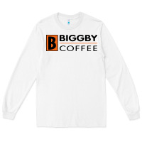 White biggby coffee Long Sleeve Tee - linhVisuals