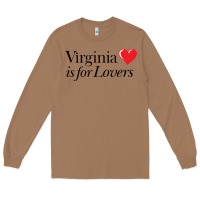 Toasted Coconut Virginia Is For Lovers Long Sleeve Tee - linhVisuals