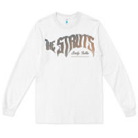 White new the struts-body talk Long Sleeve Tee - linhVisuals