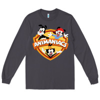 Smoke animaniacs funny cats cartoon Long Sleeve Tee - linhVisuals