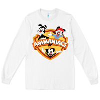 White animaniacs funny cats cartoon Long Sleeve Tee - linhVisuals