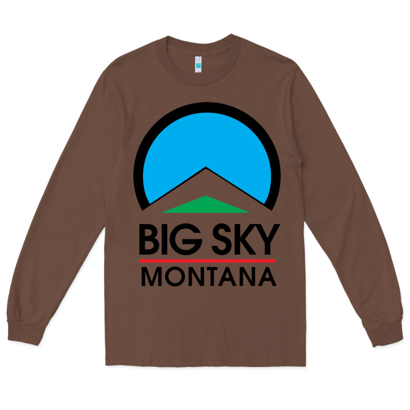 Big Sky Montana Champion Long Sleeve Tee by linhVisuals | Teevron
