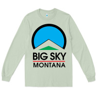Matcha Big Sky Montana Champion Long Sleeve Tee - linhVisuals