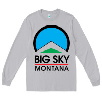 Moon Dust Big Sky Montana Champion Long Sleeve Tee - linhVisuals