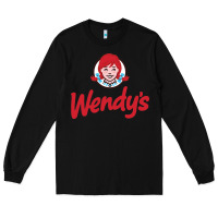 Black Wendy's Long Sleeve Tee - linhVisuals