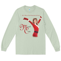 Matcha Mariah Carey Merry Christmas vintage retro Long Sleeve Tee - linhVisuals