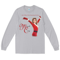 Moon Dust Mariah Carey Merry Christmas vintage retro Long Sleeve Tee - linhVisuals