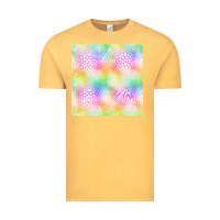 Vintage Mustard neon safari seamless pattern Vintage Tee - BundleAndBundleShop