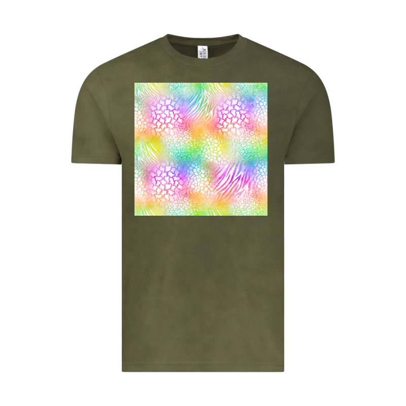 Neon Safari Seamless Pattern Vintage Tee by BundleAndBundleShop | Teevron