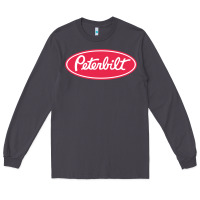 Smoke Peterbilt Long Sleeve Tee - linhVisuals