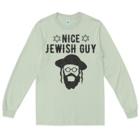 Matcha nice jewish guy funny gifts for hanukkah Long Sleeve Tee - linhVisuals