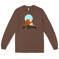 Chestnut two cats Long Sleeve Tee - linhVisuals
