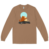 Toasted Coconut two cats Long Sleeve Tee - linhVisuals