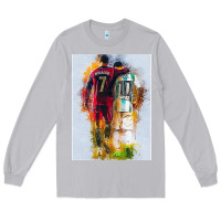 Moon Dust messi and ronaldo Long Sleeve Tee - linhVisuals