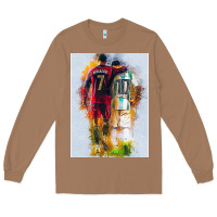 Toasted Coconut messi and ronaldo Long Sleeve Tee - linhVisuals