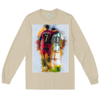 Mushroom messi and ronaldo Long Sleeve Tee - linhVisuals