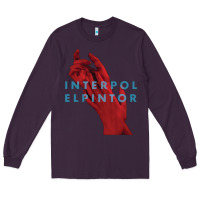 Plum interpol Long Sleeve Tee - linhVisuals