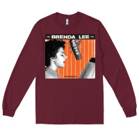 Burgundy #brenda lee concert 2022 Long Sleeve Tee - linhVisuals