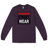 Plum vision street wear tshirt Long Sleeve Tee - linhVisuals