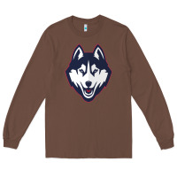 Chestnut wolf head tshirt Long Sleeve Tee - linhVisuals