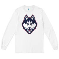 White wolf head tshirt Long Sleeve Tee - linhVisuals