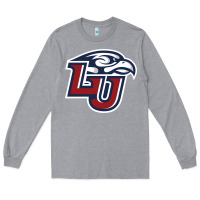 Heather Grey liberty flames Long Sleeve Tee - linhVisuals