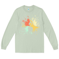 Matcha candle t  shirt c a n d l e i n k s p l a s h t  shirt Long Sleeve Tee - linhVisuals