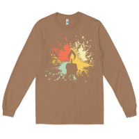 Toasted Coconut candle t  shirt c a n d l e i n k s p l a s h t  shirt Long Sleeve Tee - linhVisuals