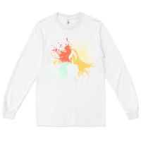 White candle t  shirt c a n d l e i n k s p l a s h t  shirt Long Sleeve Tee - linhVisuals