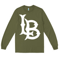 Army Green long beach  the beach Long Sleeve Tee - linhVisuals