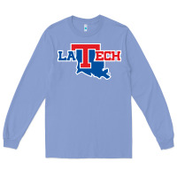 Colony Blue louisiana tech bulldogs Long Sleeve Tee - linhVisuals