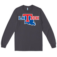 Smoke louisiana tech bulldogs Long Sleeve Tee - linhVisuals