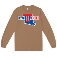 Toasted Coconut louisiana tech bulldogs Long Sleeve Tee - linhVisuals