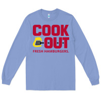 Colony Blue Cookout Long Sleeve Tee - linhVisuals