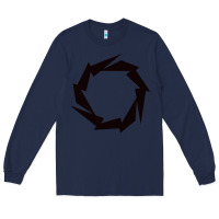 Navy Fountain Boats Long Sleeve Tee - linhVisuals