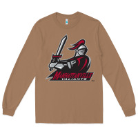 Toasted Coconut manhattanville valiants Long Sleeve Tee - linhVisuals