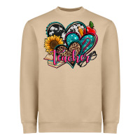 Mushroom teacher hearts Heavyweight Sweatshirt - Jasminsmagicworld