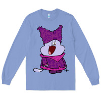 Colony Blue chowder Long Sleeve Tee - linhVisuals
