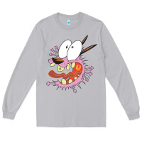 Moon Dust courage the cowardly dog Long Sleeve Tee - linhVisuals