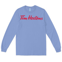 Colony Blue Tim Hortons Long Sleeve Tee - linhVisuals