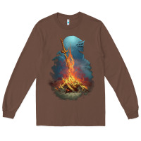 Chestnut Souls Bonfire Long Sleeve Tee - linhVisuals