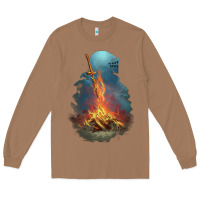 Toasted Coconut Souls Bonfire Long Sleeve Tee - linhVisuals