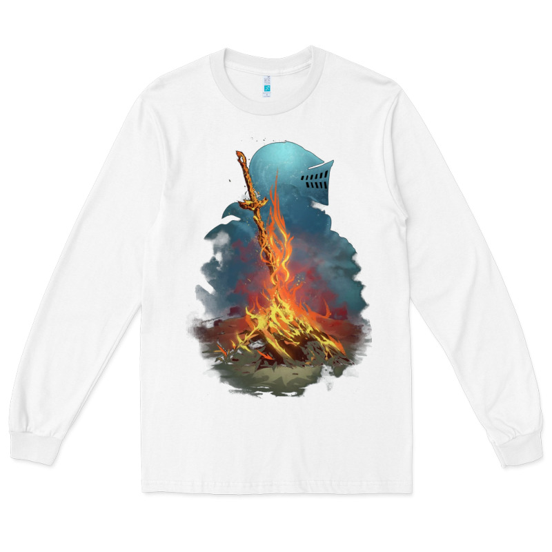 Souls Bonfire Long Sleeve Tee by linhVisuals | Teevron
