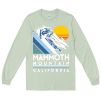 Matcha mammoth mountain california retro ski sweatshirt Long Sleeve Tee - linhVisuals