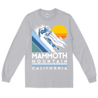 Moon Dust mammoth mountain california retro ski sweatshirt Long Sleeve Tee - linhVisuals